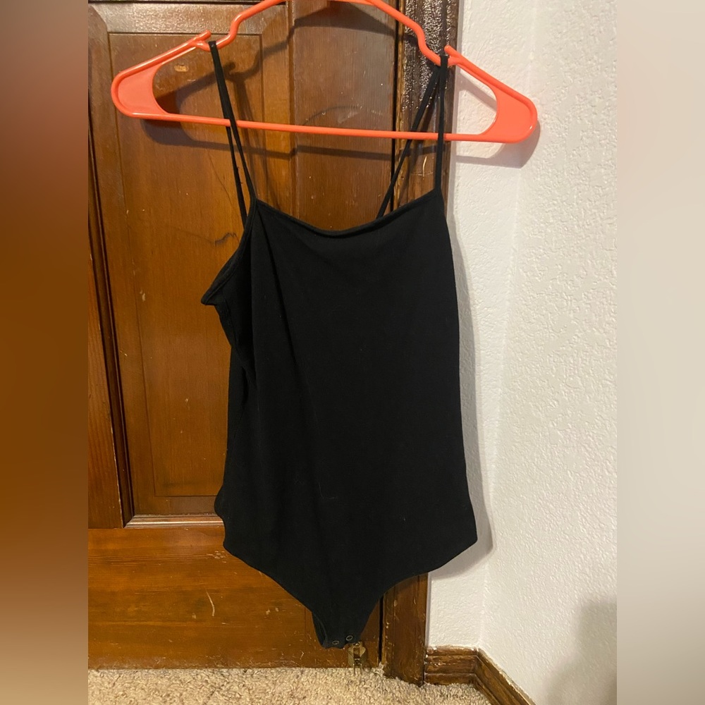 black tank bodysuit